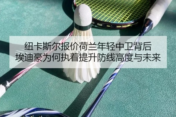 纽卡斯尔报价荷兰年轻中卫背后 埃迪豪为何执着提升防线高度与未来